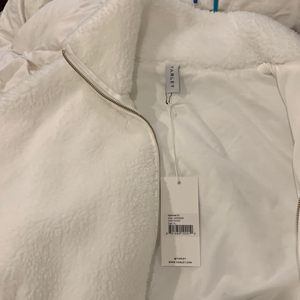 NWT Peloton x Varley White Jacket